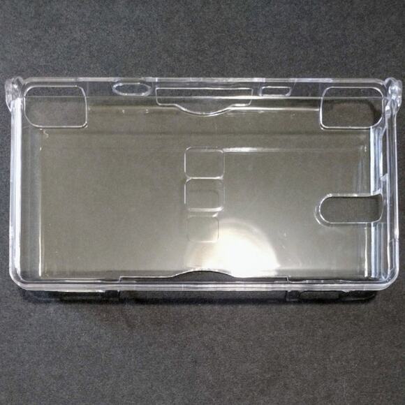 Case for Nintendo DS Lite NDSL Crystal Clear Snap-on shell - New Unused!